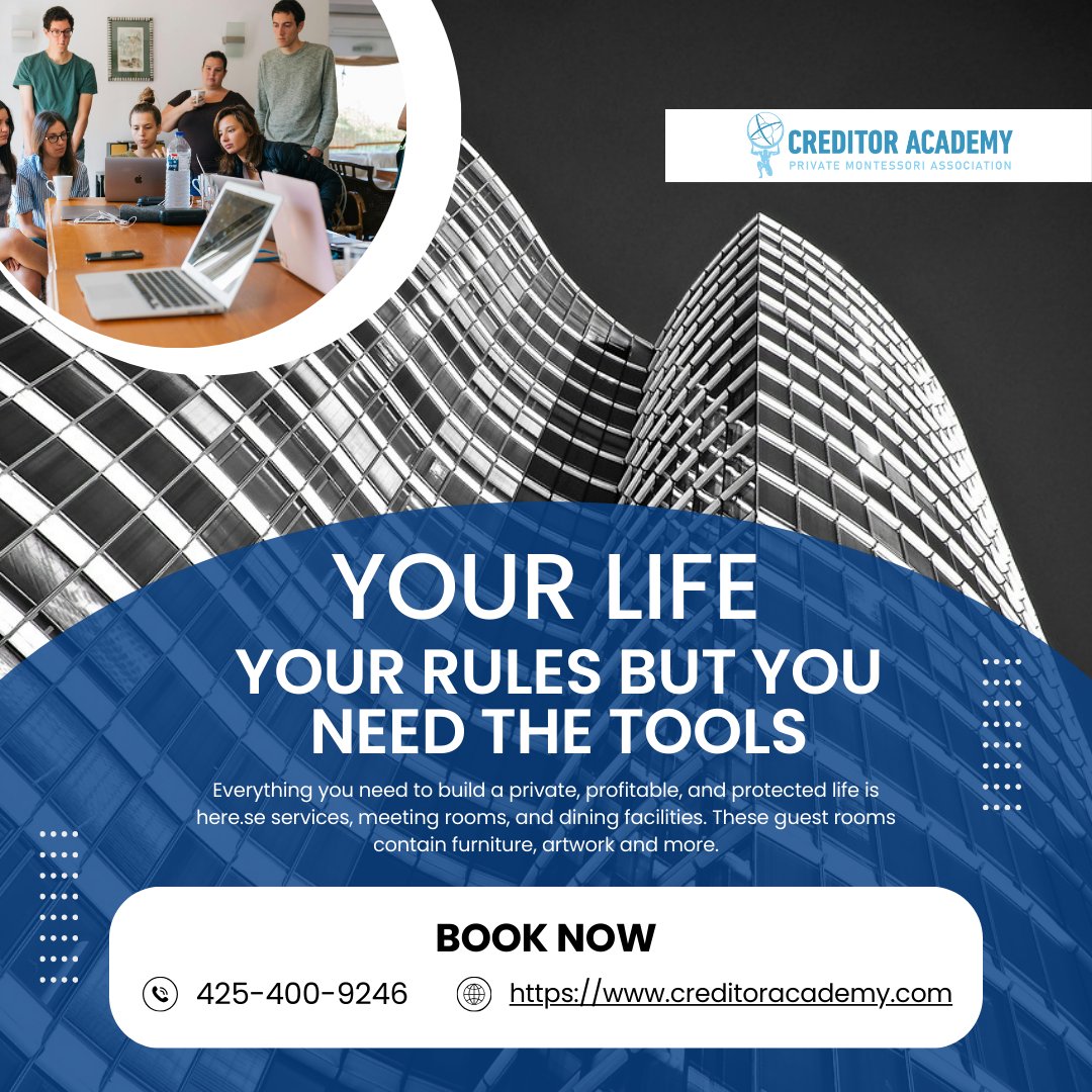 CreditorAcademy's tweet image. 🛠️ Your Life, Your Rules—But You Need the Tools 📘
Build a private, profitable, and protected life starting today.
🔗 Get the tools: creditoracademy.com
#FinancialFreedom #WealthTools #PrivateLife