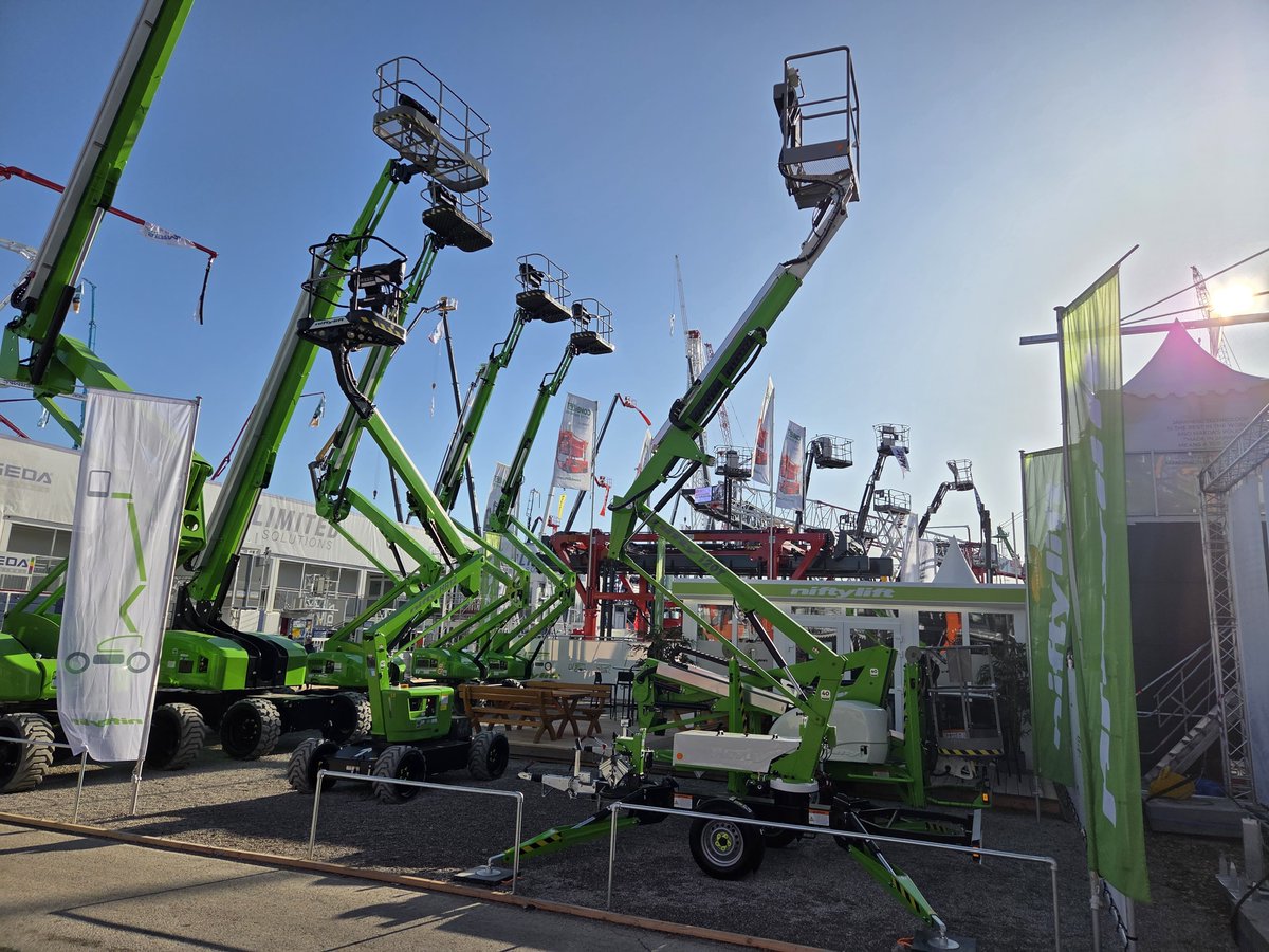 Great to see all the innovation and technology at the #Bauma2025 trade fair.

It was also nice to see one of our customers here 👋  <a href="/NiftyliftWorld/">Niftylift Worldwide</a> - exhibiting their wide range of Cherry Pickers, Boom Lifts &amp; Lift Platforms!

#MovementSolutions #Turntables #Logistics #Safety