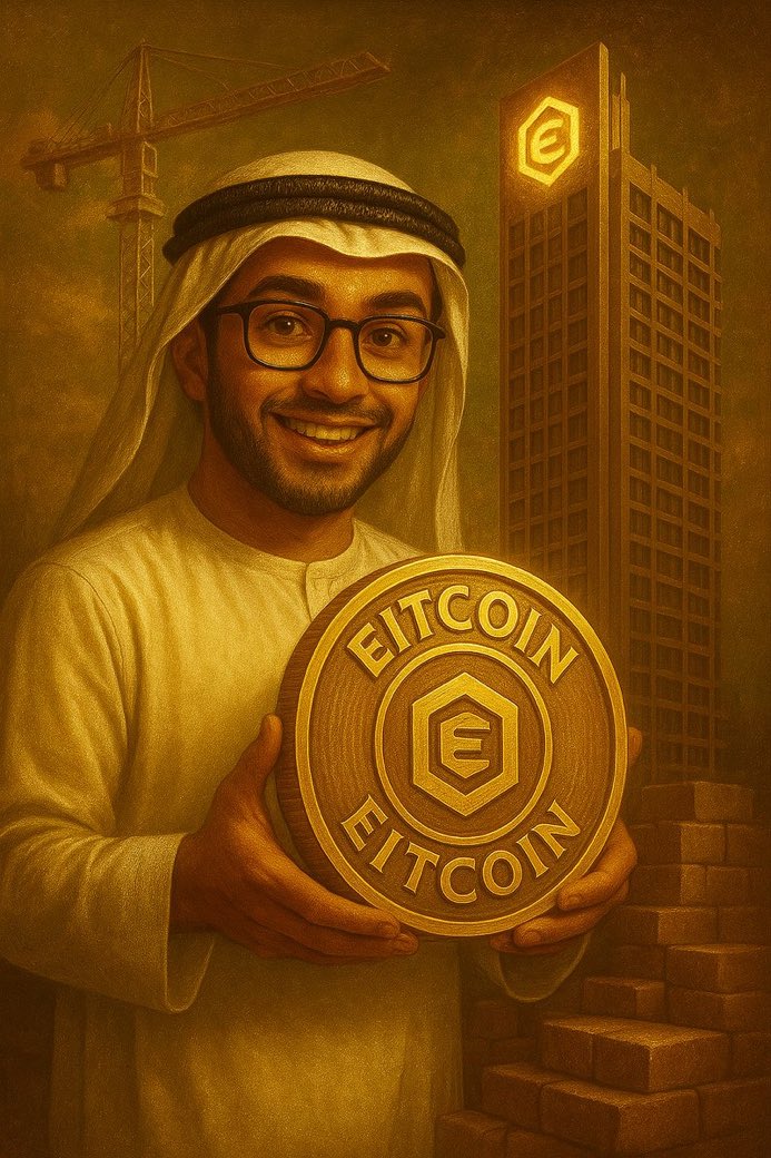 Cryptocuri92072's tweet photo. When vision meets innovation, the future is forged in gold."

This isn’t just EITCOIN — it’s a movement, a symbol of empowerment, and the rise of a new digital economy from the heart of the Middle East.

#Eitcoin #CryptoRevolution #Web3Vision #MiddleEastCrypto #BlockchainFuture https://t.co/JnaFioLtiG