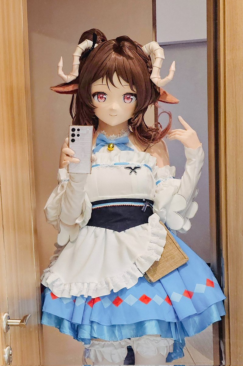🍰🐏
#着ぐるみ #kigurumi #明日方舟 #アークナイツ #Arknights #纯烬艾雅法拉 #純燼エイヤフィヤトラ
