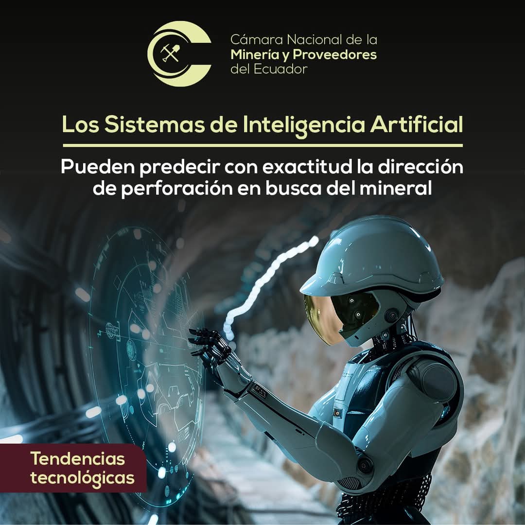 CamipeEC's tweet photo. Los proveedores responsables cuidan el ambiente, la comunidad y también su inversión. Sus propuestas de productos y servicios para la minería responsable son cada vez más innovadores y se alinean con las nuevas tendencias tecnológicas.

#Camipe #Tecnología #NuevasTecnologías #InteligenciaArtificial