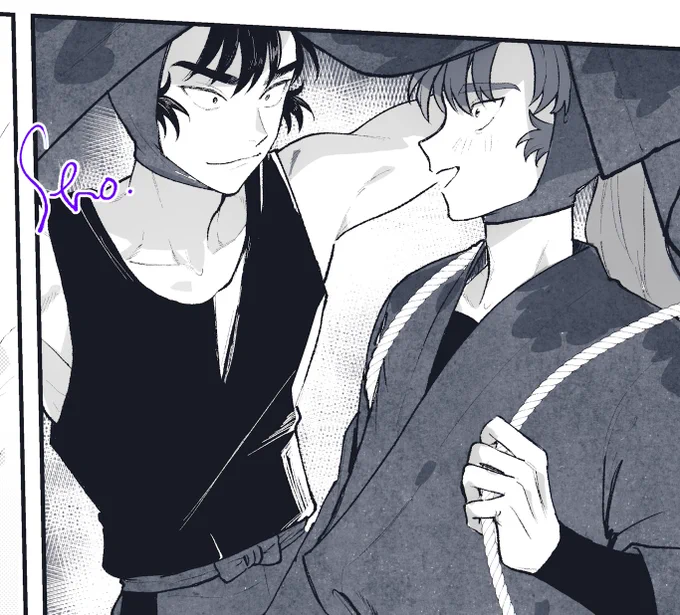 これは吹き出しで消えてしまう留伊wip...😞 