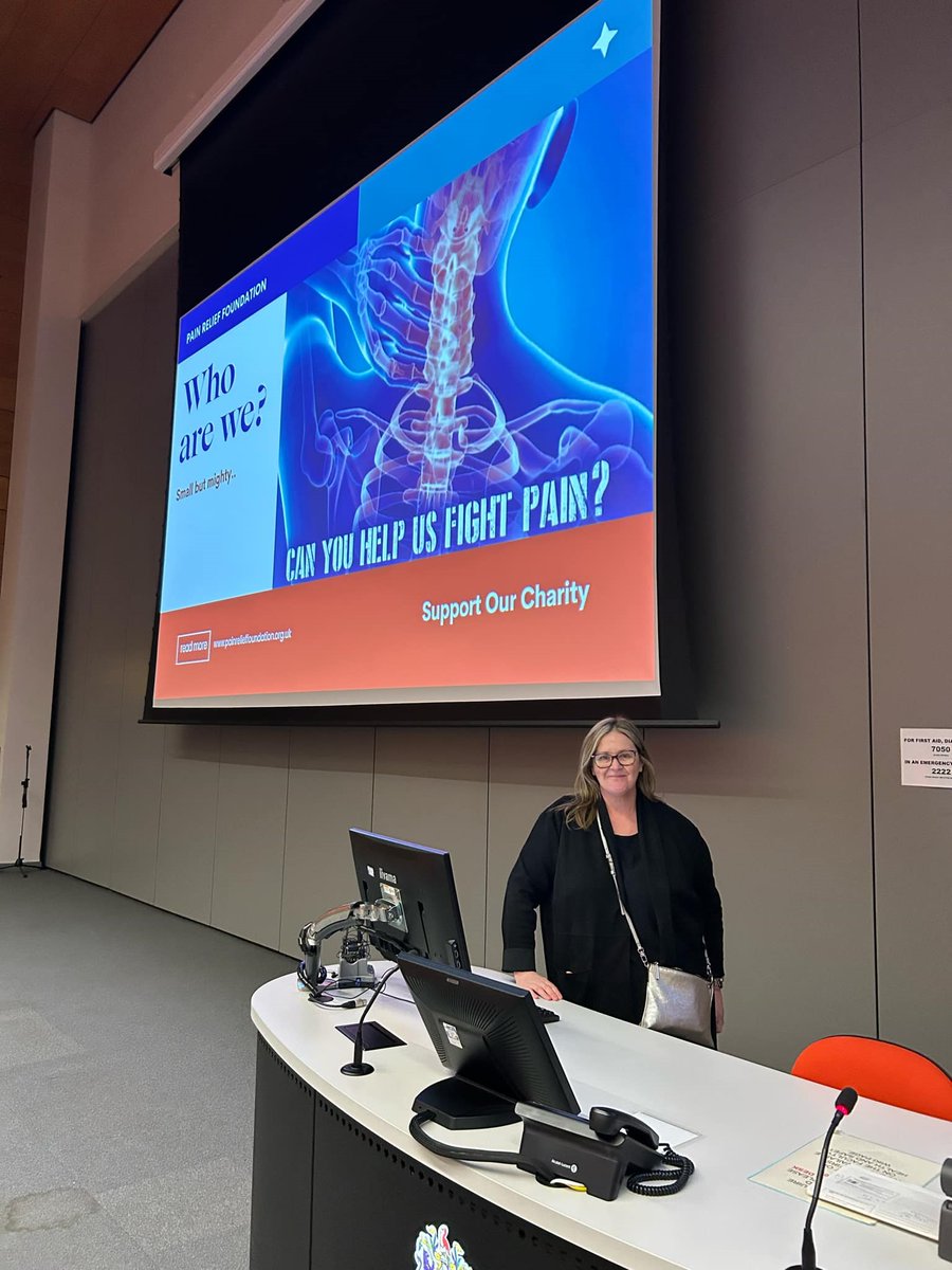A Great Day at Edge Hill University: Exploring the World of Pain and Its Management.
The Faculty of Health, Social Care &amp; Medicine welcomed Jo Stephens, the Communications Officer &amp; Fundraiser at the Pain Relief Foundation, for an enlightening talk on all things pain.