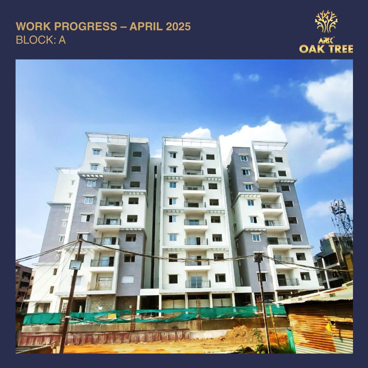 arkgroupindia's tweet photo. Ark Oak Tree construction progress-April 2025.🏗️
Ark Oak Tree is rising strong, follow us for more updates.
#ArkOakTree #WorkInProgress #ArkGroup #RealEstate #36YearsOfExcellence #ResidentialProjects #InfraProjects #IndustrialProjects #highquality https://t.co/mcAznPaRbX