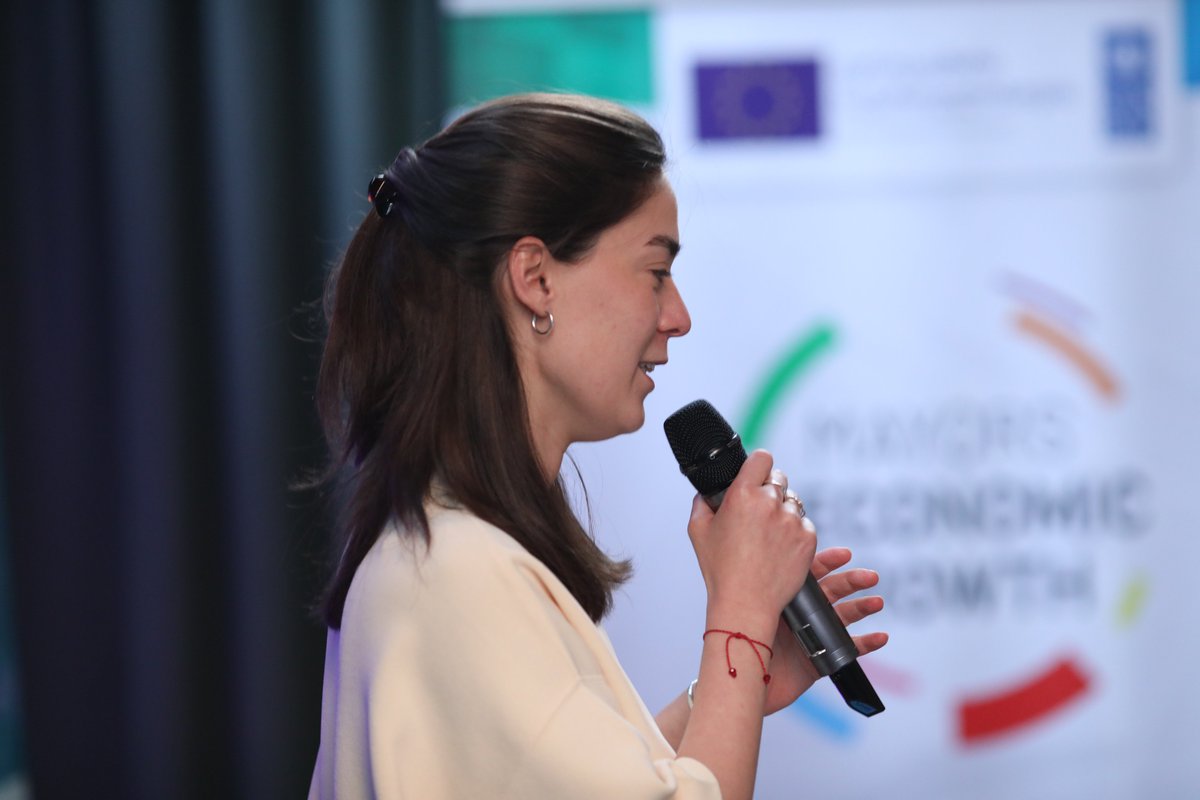 UNDPGeorgia's tweet photo. Startups for Greener Future! 🚀🌿 20 dynamic startup enterprises are exploring green tech &amp; innovation to support Georgia’s environmental goals.

This inspiring networking is supported by @EUinGeorgia, UNDP, Axel Georgia, Startup Buro, @ImpactHubTBS.

🇪🇺🇺🇳 #Mayors4EconomicGrowth https://t.co/CPUTSbRYyx