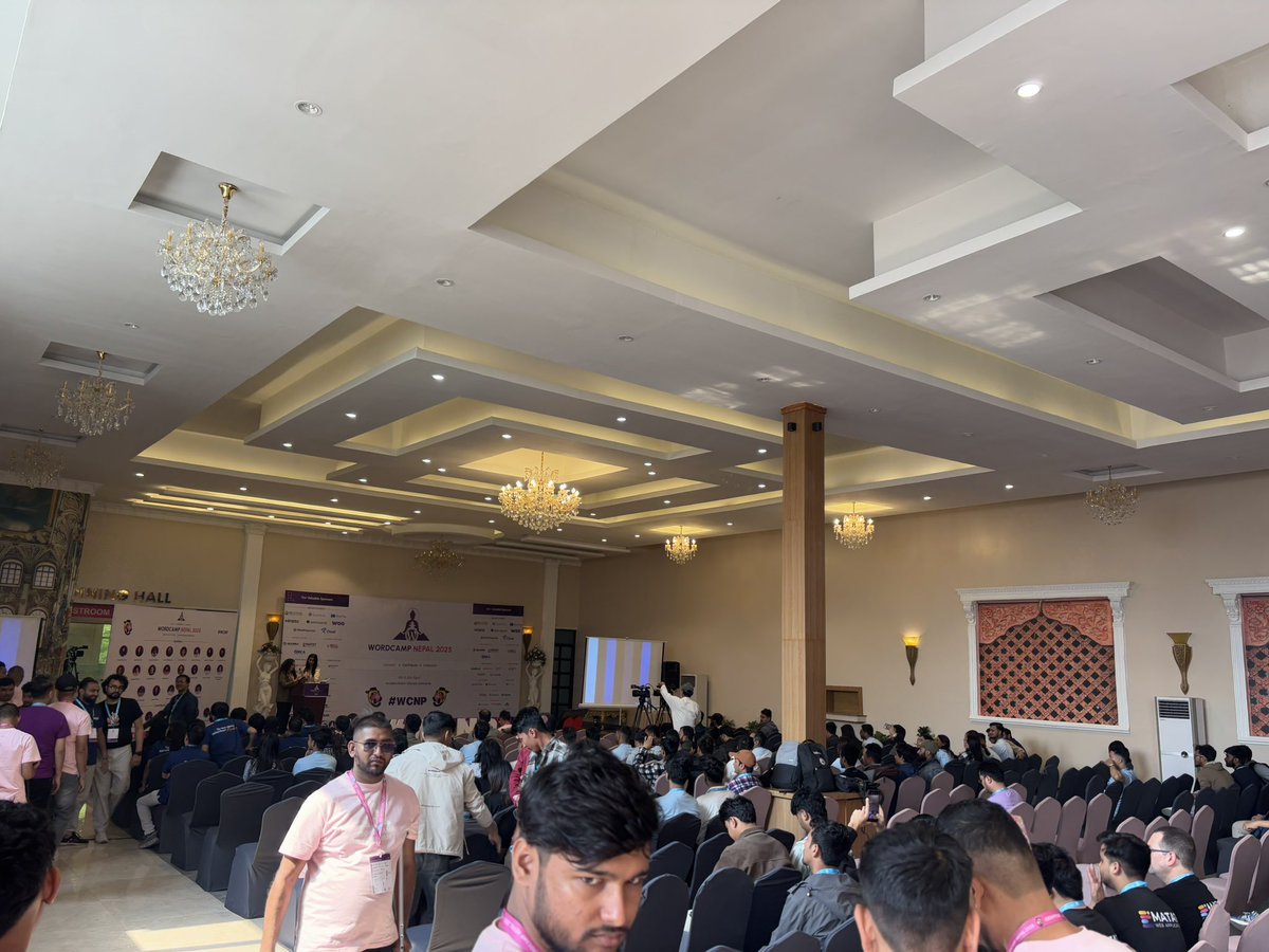 beingracase's tweet photo. Also, the talks were next level — super insightful and genuinely inspiring 🎤

Next up: WordCamp Nepal 2026 in Butwal!
— can’t wait to see you all there! 📍

#WordCampNepal #WordPress #CommunityLove #TechWithHeart #Butwal2026 #Grateful #WCNP https://t.co/wGxtHE8aWi