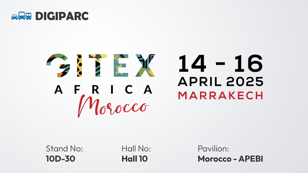 digiparc's tweet image. Digiparc exposant au GITEX AFRICA 2025 – Retrouvez-nous sur le stand 10D-30 !

#GitexAfrica2025 #Digiparc #FleetManagement #MobilityTech #SmartTransport #APEBI #GITEXGLOBAL #GITEXEUROPE #GitexAfrica #TechInAfrica #AfricaTech #Gitex2025

digiparc.com/blog/-digiparc…