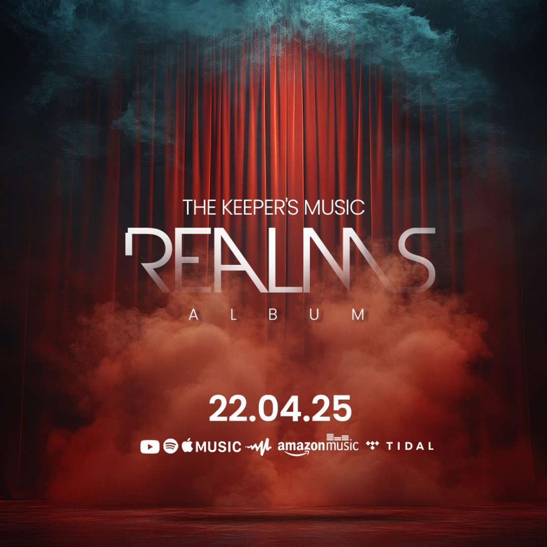 It’s almost here! Our first album; Realms will be out on all digital platforms on the 22nd of April. These are songs to lead you in deeper fellowship with God and transform your worship experience. 
.
.
#Realms
#KeepersMusic
#Album 
#TKHCI