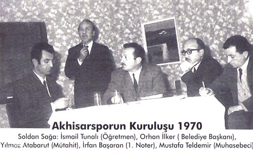 Akhisarspor 55 yaşında.