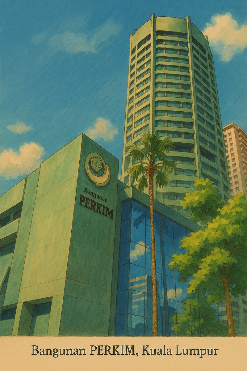 perkimHQ's tweet photo. Bangunan PERKIM has embraced the Studio Ghibli-inspired style trend ✨

Selamat kembali bekerja, warga PERKIM Kebangsaan‼️ https://t.co/aO88odngZ2