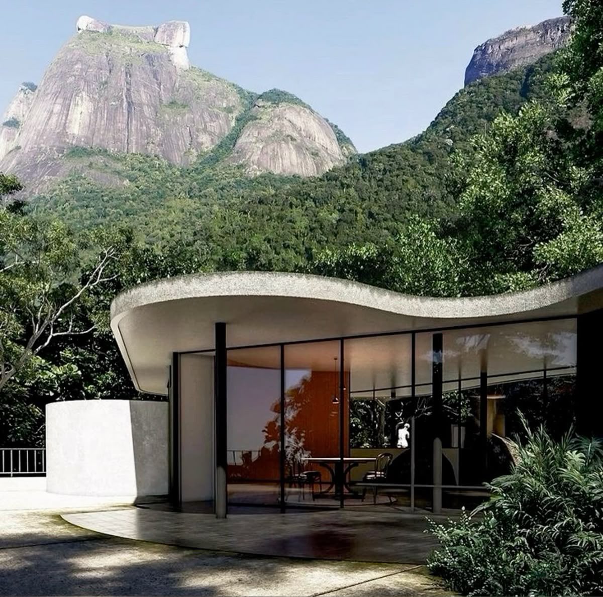 luusssso's tweet photo. Casa de Canoas by Brazilian architect Oscar Niemeyer

📍Rio de Janiero (1953) https://t.co/yjyvIKxwwt