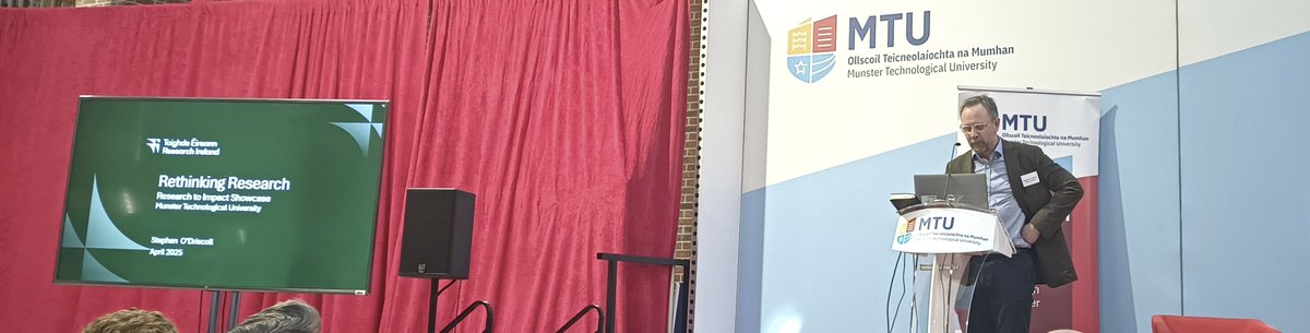 Roy Sleator (@roysleator) on Twitter photo Excellent #presentation on #RethinkingResearch from <a href="/Researchirel/">Research Ireland</a>'s Stephen O'Driscoll at today’s #ResearchToImpact #Symposium <a href="/MTU_ie/">Munster Technological University</a>.
<a href="/MTUResearchIRL/">MTUResearchToImpact</a>, <a href="/blackrockcastle/">MTU Blackrock Castle Observatory</a>, <a href="/extendedcampus/">MTU Extended Campus</a>, <a href="/hugh_mcglynn/">Hugh McGlynn</a>. Excellent #presentation on #RethinkingResearch from <a href="/Researchirel/">Research Ireland</a>'s Stephen O'Driscoll at today’s #ResearchToImpact #Symposium <a href="/MTU_ie/">Munster Technological University</a>.
<a href="/MTUResearchIRL/">MTUResearchToImpact</a>, <a href="/blackrockcastle/">MTU Blackrock Castle Observatory</a>, <a href="/extendedcampus/">MTU Extended Campus</a>, <a href="/hugh_mcglynn/">Hugh McGlynn</a>.