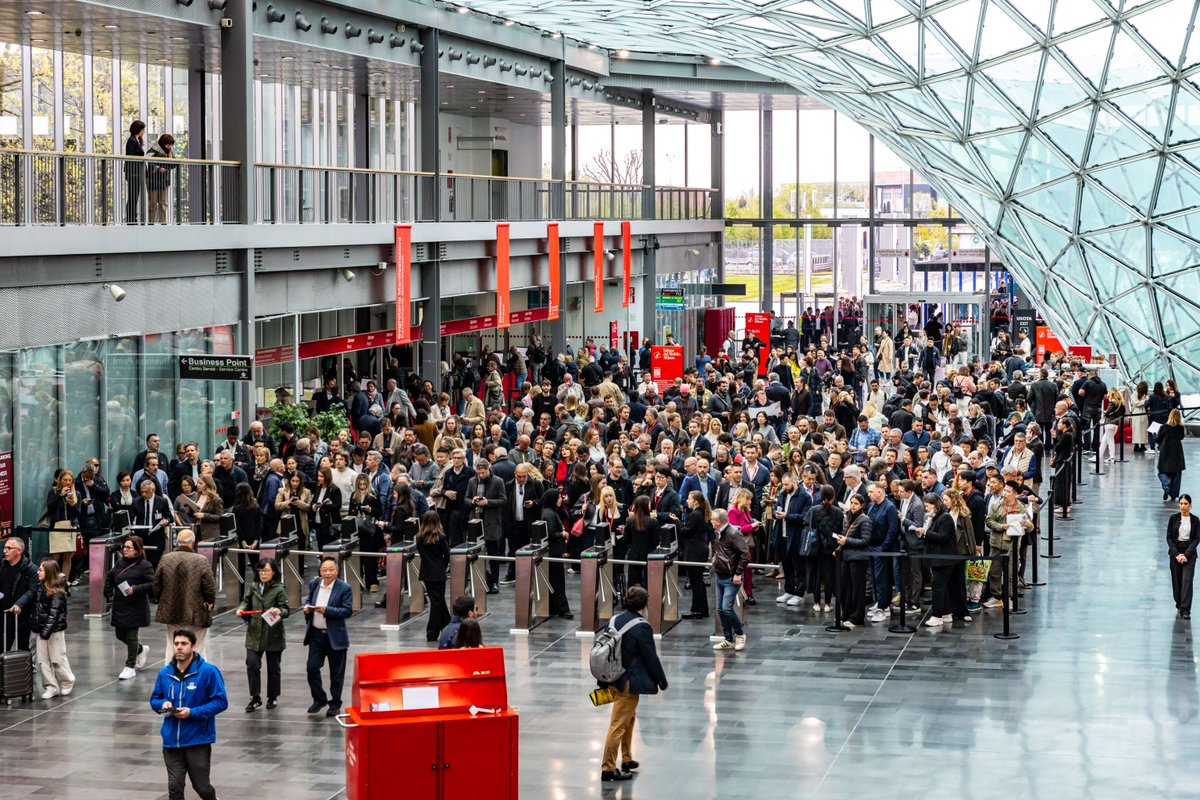 The wait is finally over! ✨ The 63rd edition of #SaloneDelMobile is officially here, welcoming the global design community. Get ready for a breathtaking and one-of-a-kind experience! 🙌

We can't wait to see you all at Rho Fiera Milano! 

More here: salonemilano.it/en/articles/sa…