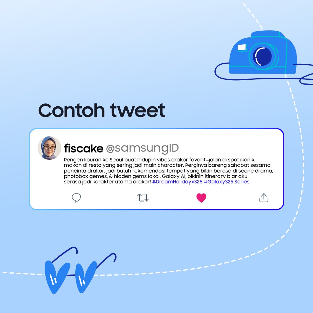 It’s giving 2010~ kalo kamu masih bikin itinerary manual!🧐🤯✨

Ayo rencanain #DreamHolidayxS25 kamu pake Galaxy S25 Series!

🎁Menangkan digital money 500K untuk 2 orang &amp; a-full-day experience with #GalaxyS25 Series untuk 1 orang yang beruntung!🎁

Ditunggu sampai 28 April ya!