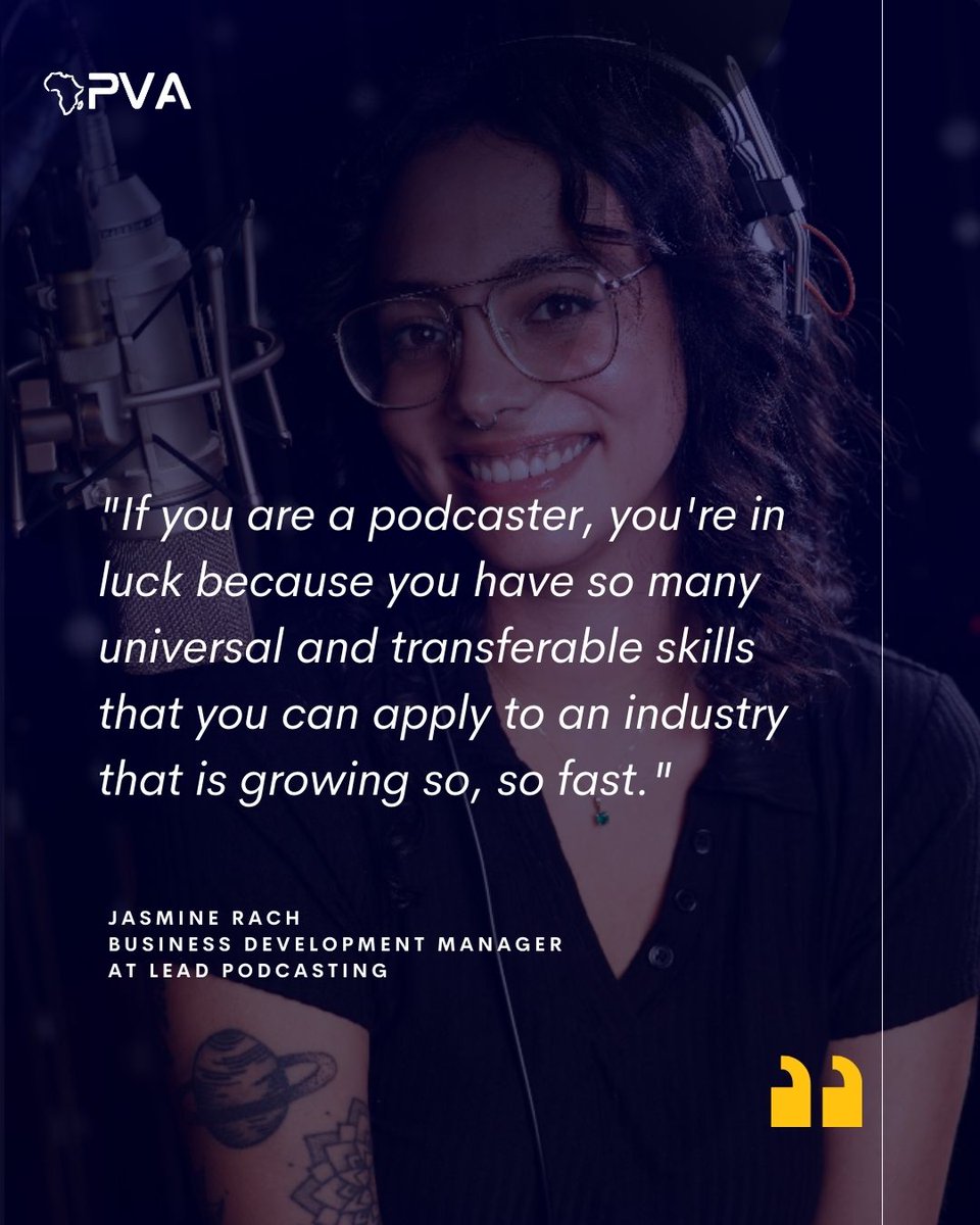 APVAofficial's tweet photo. What if you could turn your podcasting skills into a successful business? 

In this new episode of The Ask &amp; Answer Podcast, @jasminerach shares different ways you can turn your podcasting skills into a thriving business. https://t.co/ecmlCGSmOb