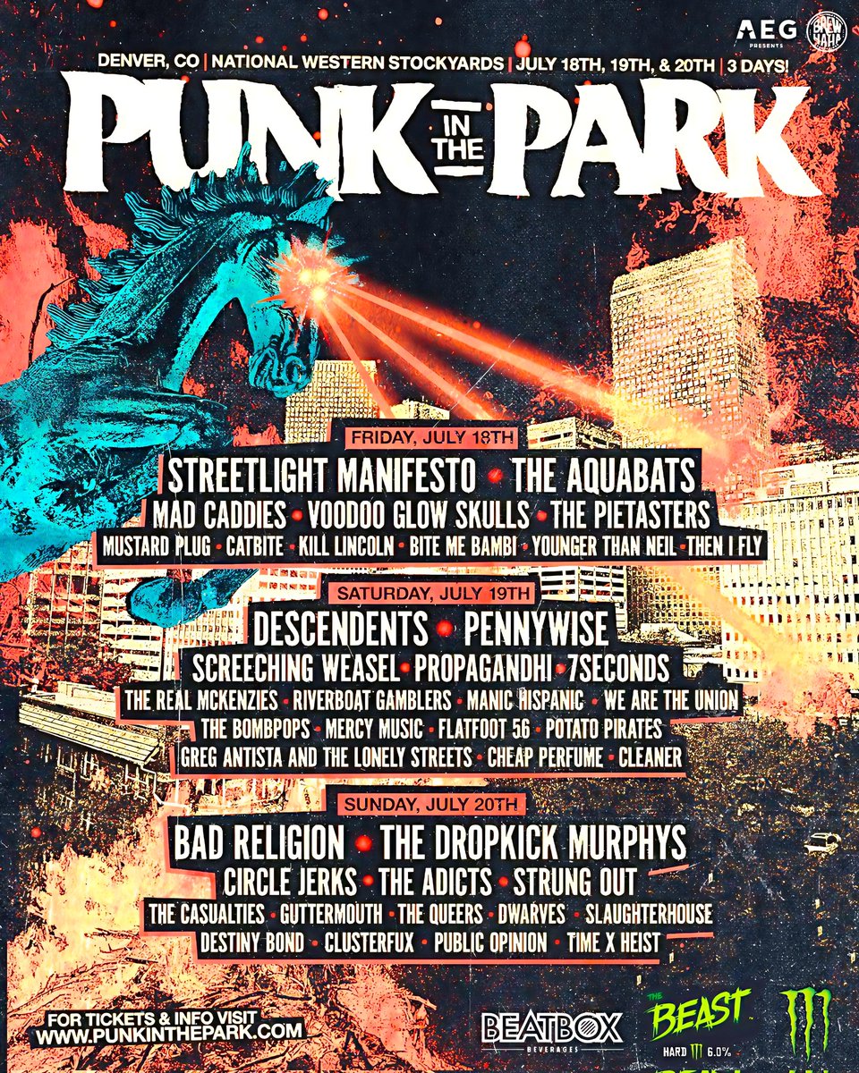 PUNKER_44's tweet photo. PUNK IN THE PARK 2025 ๐๐ฅ Wich is the BEST DAY of these three? ๐คฏ๐ฅ
#punkinthepark25 #punkinthepark #punkfest #punkrock #punkrockmusic #punk #rock #music https://t.co/fMrgpu0PrY