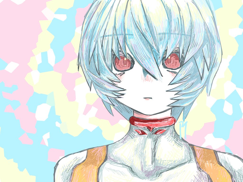 #綾波レイ  #新世紀エヴァンゲリオン  #イラスト