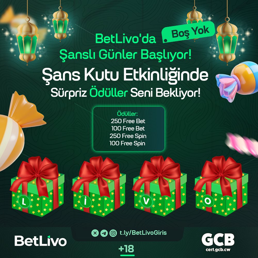 BetLivoBonus's tweet photo. ❤BetLivo'dan Çok Sevilen Etkinlik❤

BOŞ YOK❗️

📌Bizi Takip Et
📌Gönderimize #BetLivo Tag'ı ile Harf Tahminini Yaz,
📌ReTweet At.

📅1 Nisan İtibariyle Minimum 1000₺ Yatırımı Olan Üyelerimiz Faydalanabilir.

⚠️Etkinlik ''10 Nisan 23:59'da'' Sonlanacaktır.. https://t.co/GB2ZThtKvm