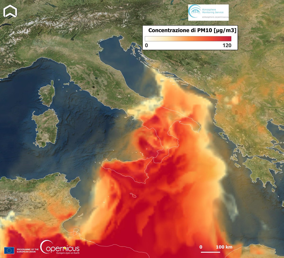 Thomas Townsend (@tomast23) on Twitter photo The current weather has brought a lot of particle plumes and some interesting visitors to Northern Europe at the same time, thanks to <a href="/CopernicusECMWF/">Copernicus ECMWF</a> Atmosphere Monitoring Service (CAMS) #Saharandust The current weather has brought a lot of particle plumes and some interesting visitors to Northern Europe at the same time, thanks to <a href="/CopernicusECMWF/">Copernicus ECMWF</a> Atmosphere Monitoring Service (CAMS) #Saharandust