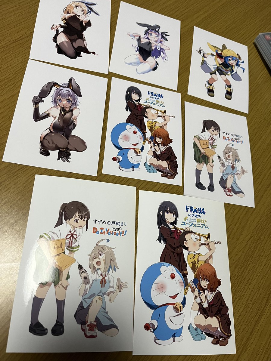 試しに実家のプリンターで刷りました
pixivBOOTHのオマケに付けましょうか
切り抜いて遊んでくだされば 