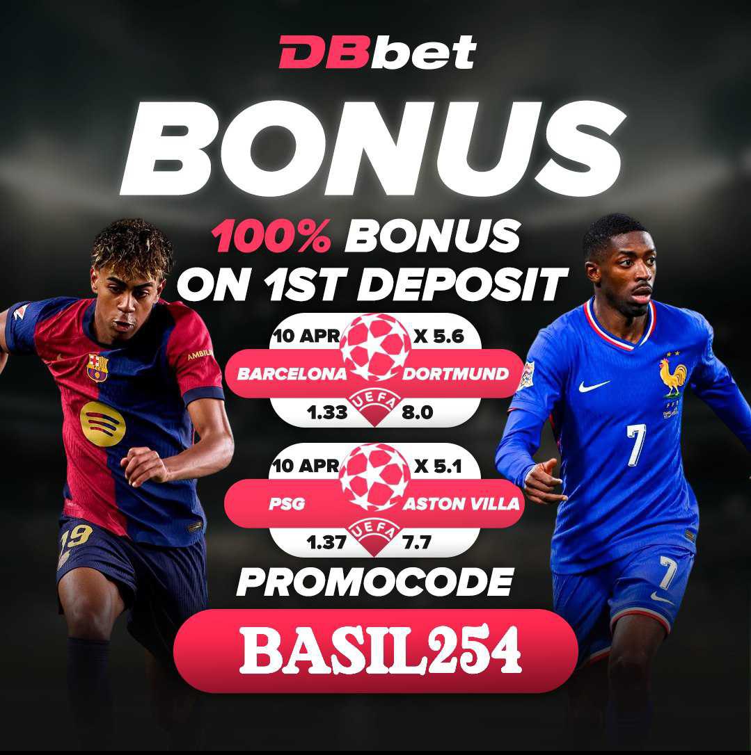 CoachMainoo's tweet image. Kuna form apa DBbet
Don't miss out
100%bonus on first deposit
Sure odds
Register account 👉bit.ly/41qhdHN
Promo code 👉 BASIL254