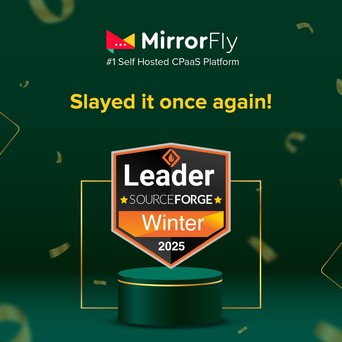 MirrorFly tweet media