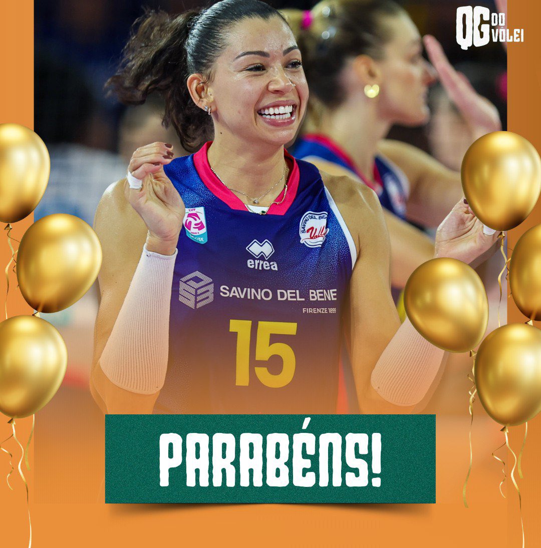 🎂 Feliz aniversário!

Nessa terça-feira (8), a central da seleção brasileira Carol completa mais um ano de vida. Vem conferir as principais conquistas da nossa paredão ⤵️

🏅 2x medalhista olímpica 
🏅 2x medalhista mundial pelo Brasil
🏆 Pentacampeã da Superliga 
🏆 Bicampeã da