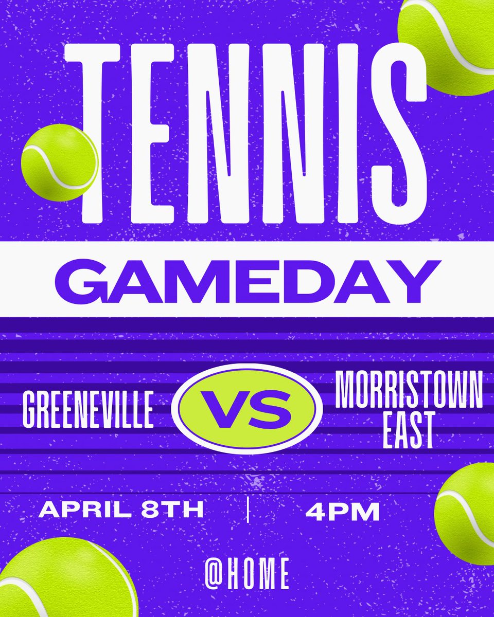 GHS Tennis (@ghsdevilstennis) on Twitter photo Game Day! GHS vs. Morristown East @ home- 4pm! <a href="/Tate_Russell/">Tate Russell</a> <a href="/WGRVnews/">Radio Greeneville</a> <a href="/GreeneSunSports/">Greeneville Sun Sports</a> Game Day! GHS vs. Morristown East @ home- 4pm! <a href="/Tate_Russell/">Tate Russell</a> <a href="/WGRVnews/">Radio Greeneville</a> <a href="/GreeneSunSports/">Greeneville Sun Sports</a>