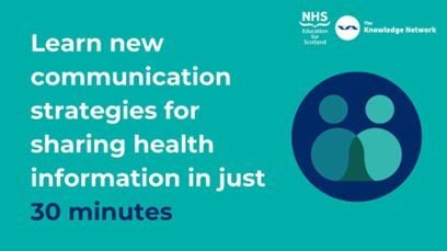 It's important to communicate health info in ways people can understand. Health Literacy elearning from NES provides tips and info for better health communication in practice: buff.ly/3EgvWd1 #HealthLiteracy <a href="/DrGregorSmith/">Prof Sir Gregor Smith</a> @nhsscotland <a href="/scotgovhealth/">Scot Gov Health</a> <a href="/JohnHardenED/">John Harden</a>