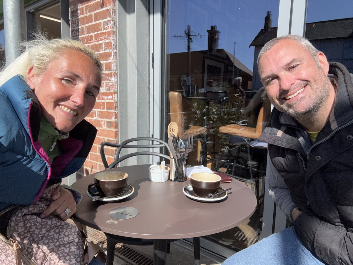 Out enjoying the sunshine ☀️