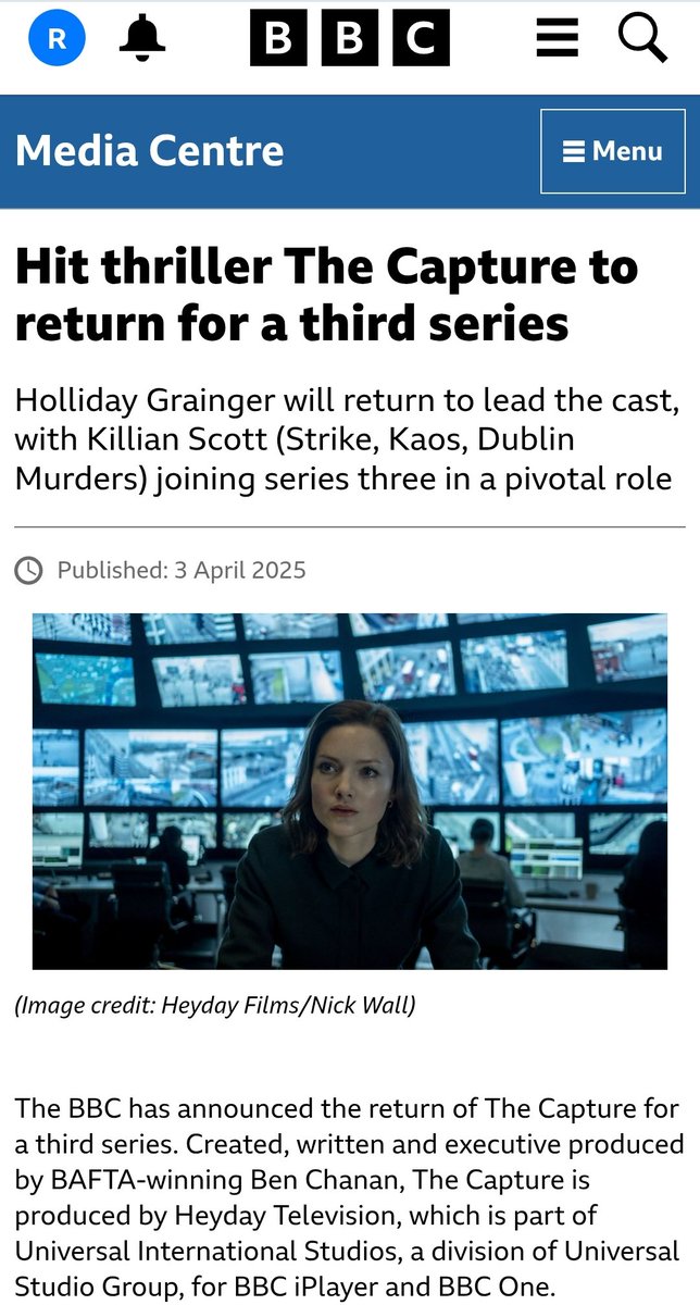 Back manning the cameras 🕵️