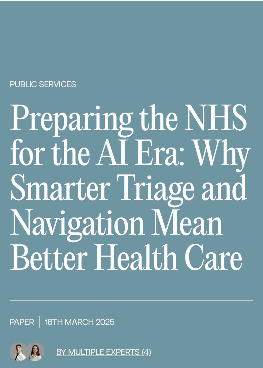 DebiEvansMatron's tweet photo. #BLAIR 🚨 AI NAVIGATION ASSISTANT could be the first step on an ENTIRELY digital pathway of care, with citizens able to SELF-DIAGNOSE, self-refer, self-treat & self-discharge WITHOUT EVER coming into contact with a clinician.
#ScrapTheApp 🙏 #DigitalHell
https://t.co/ZbMzLnm6uG https://t.co/kpJGcBePEp