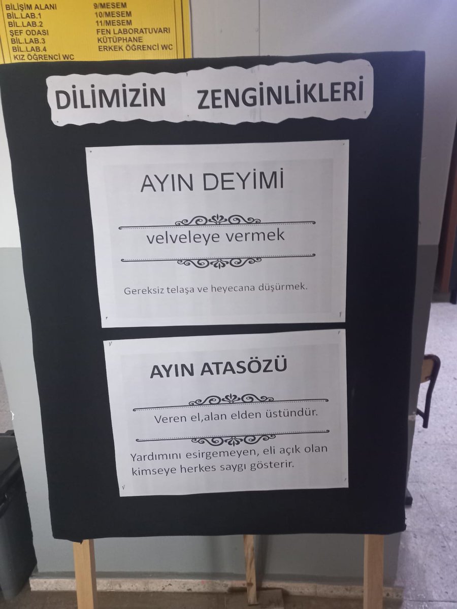 Ataturkmtalsshr's tweet photo. Dilimizin Zenginlikleri projesi kapsamında ayın atasözü ve ayın deyimini öğrencilerimizin ilgisine sunduk. @sivasmem @erdogan_fatih66 @susehrimem @Erkanyldz_ @Sivas_HEDEF https://t.co/Rq4lYLa97J