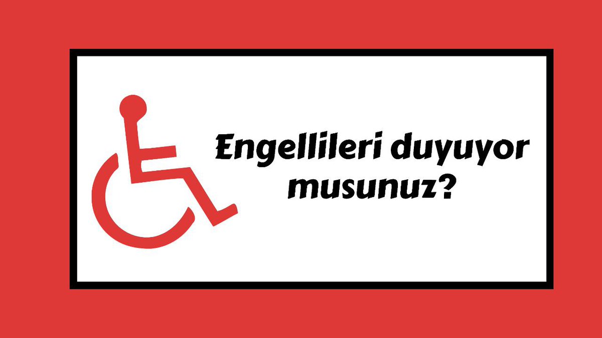 SESİMİZİ DUYUN! 
<a href="/_aliyalcin_/">Ali YALÇIN</a>
<a href="/yusufcelebitsk/">Yusuf Çelebi</a> <a href="/metinayhan/">Dr. Ayhan Metin</a>
<a href="/lokmanayva/">Lokman Ayva</a>
<a href="/2030AgendaSDG/">Ayşe Sarı</a>
<a href="/yasadikca_com/">Engelli Haberleri</a>
EKPSS puanları hazır
Umutlar tükenmeden kadro sayısında iyileştirme bekleniyor
Yıllardır atama bekleyen engelli bireyler hayata katılmak ve üretmek istiyor
#AtamaBekleyenEngelliler