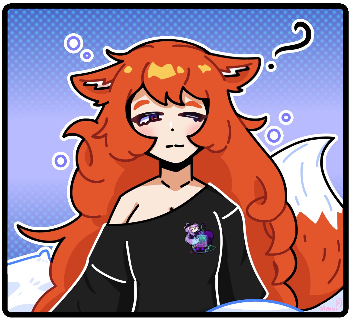 Olmvi_'s tweet photo. Sleepy fox Kitsu.

One of @Virtual_EchoVT 's OC😴 https://t.co/L2vw5tfeJC