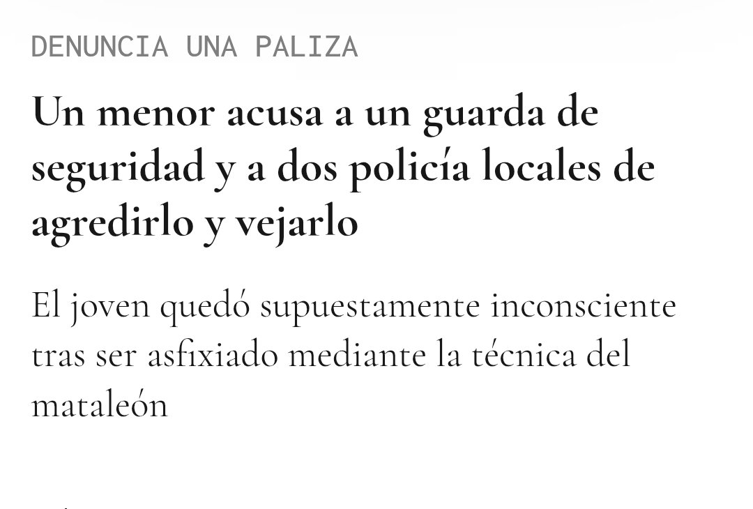 Es lo que tiene poner en venta la seguridad ciudadana. Macarras de bar que pagan por un trabajo estable.