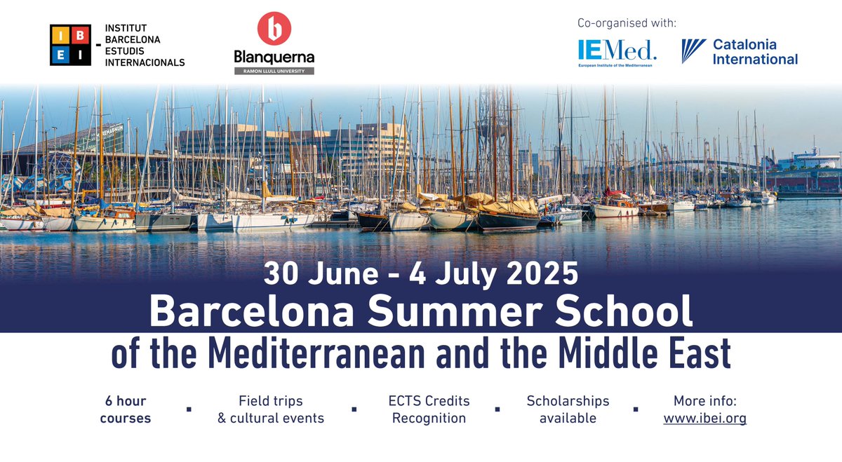 No summer plans yet? Join us at the 4th edition of the Barcelona Summer School of the Mediterranean and the Middle East—an unmissable gathering of brilliant minds.

There’s so much I could say. But I’ll let the famous Chinese poet Bei Dao speak for me: “The dark night gave me