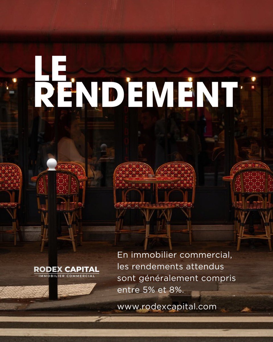 RODEX CAPITAL - immobilier commercial tweet media