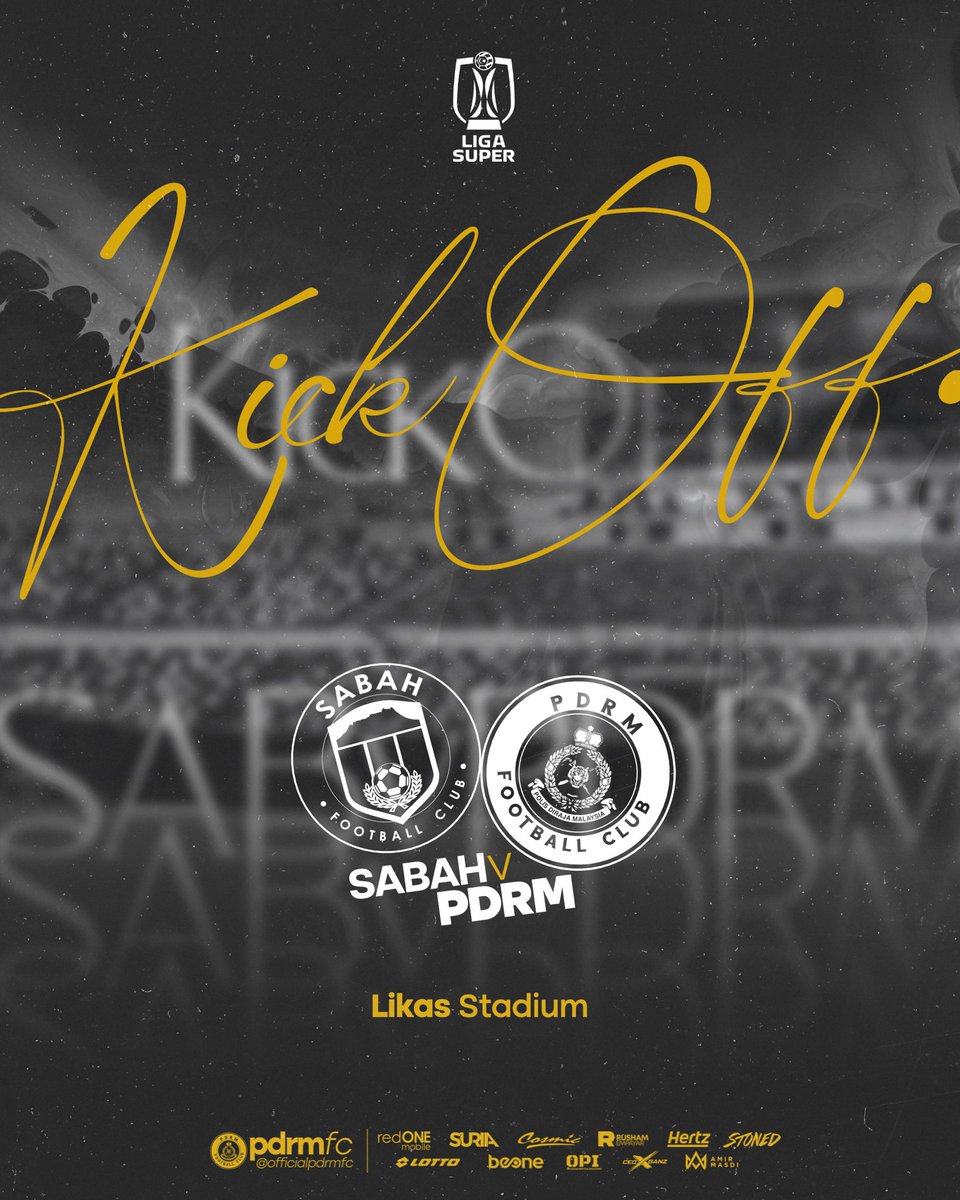 pdrmfcmy's tweet photo. 1โ | Kick Off is underway here in Sabah!
๐ฆ0 #sabpdrm 0๐ฎ๐ปโโ๏ธ | #LigaSuper https://t.co/00zMtngotX