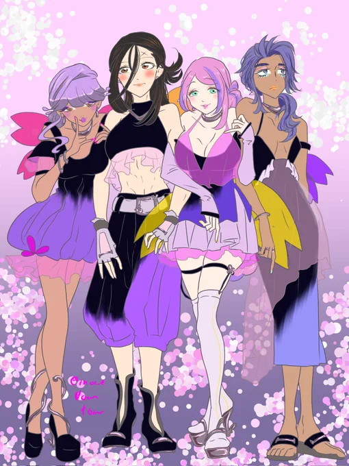 夜桜pkmn svの女の子たち 
