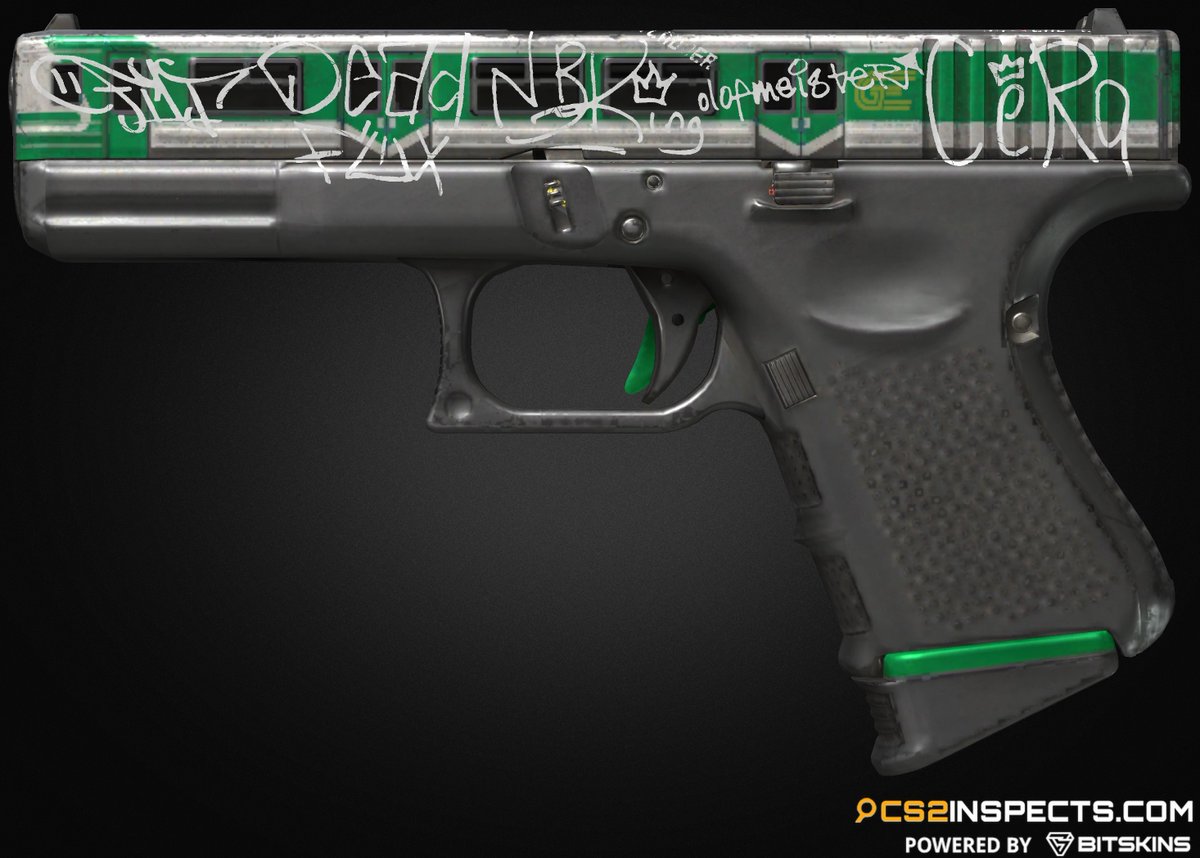 emm_bee_cs's tweet image. 🚃 Glock 18 &quot;Vandalized&quot;  @cimota_art