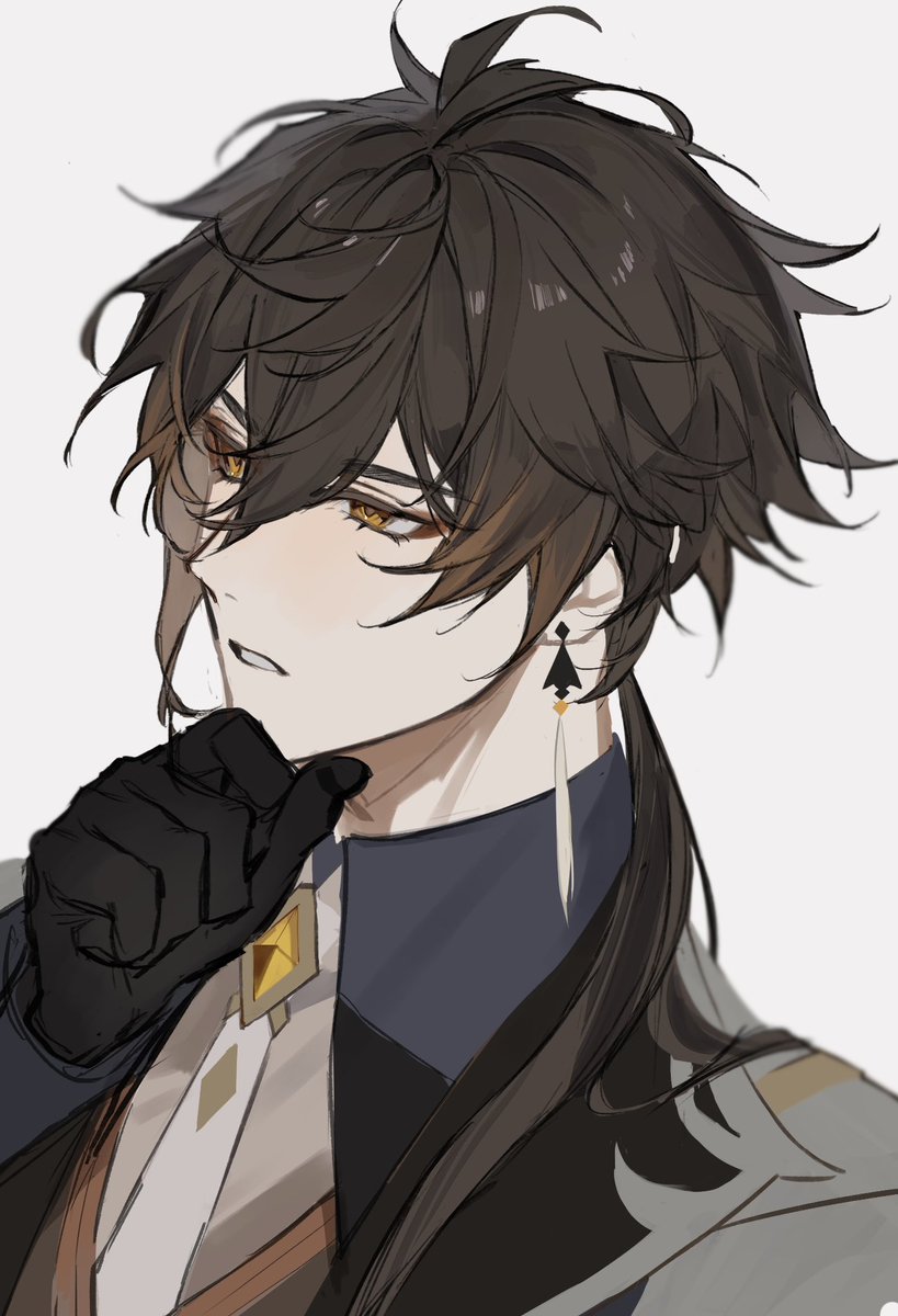 らくがき #鍾離 #Zhongli