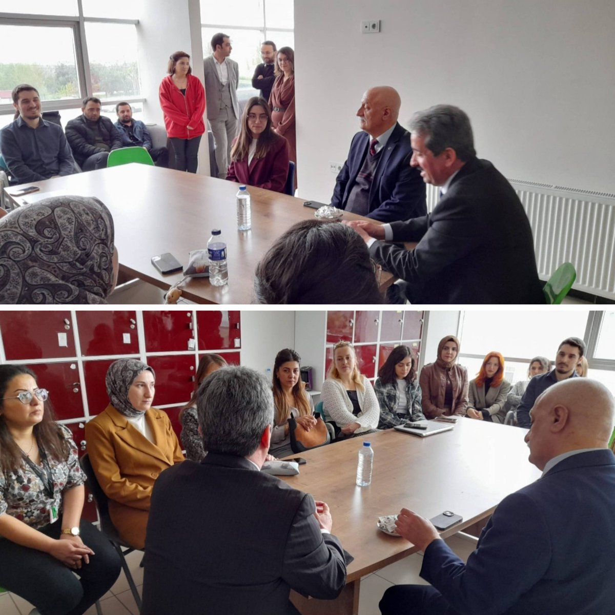 📍İlçe Milli Eğitim Müdürümüz Muhammet Asil #ÖzelDüşünürOkullarını ziyaret etti.İdareci, Öğretmen ve öğrencilerle bir araya geldi.Derslere katılarak incelemelerde bulundu.
<a href="/Yusuf__Tekin/">Yusuf Tekin</a> 
<a href="/Alireisoglu34/">Dr. Ahmet ALİREİSOĞLU</a> 
<a href="/Muhammet_Asil61/">Muhammet ASİL</a>