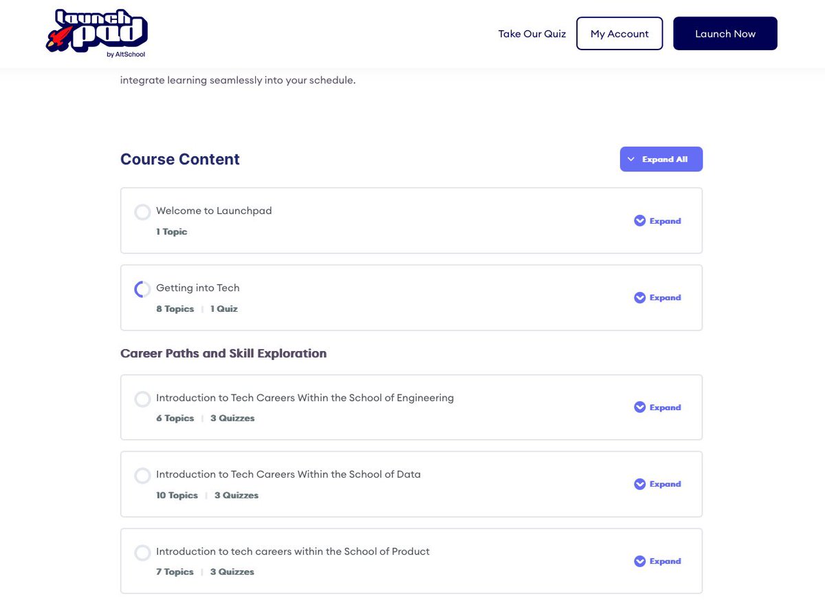 hackSultan's tweet photo. ๐ช๐ฝ๐ช๐ฝ I paid for the course, so we can all do it together. We will open a WhatsApp learning group. Read to the end.
The #TechCareerPath learning group.
The course costs just #5k, and it guides you around the tech world, the options and you can use that to pick the best career for yourself.
Step 1 : RT this so others can see it. ๐
Step 2 : Go to https://t.co/EPxFtafZyT and register, buy the course but donโt start yet. Join the learning group before you start.
Step 3 : DM @hacksultan_ea with a screenshot of your Paystack receipt, your email address and WhatsApp phone number. Youโll be added to the study group on WhatsApp.
Step 4 : Donโt rush, we will all start together tomorrow.
Look at the course contents. It has 47 videos with tons of quiz.
Letโs go ๐ช๐ฝ๐ช๐ฝ๐ช๐ฝ