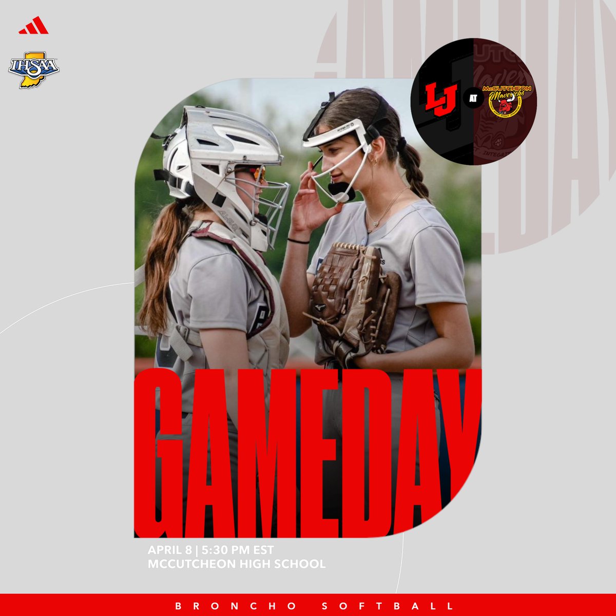 Hitting the road tonight for the ol' rivalry.