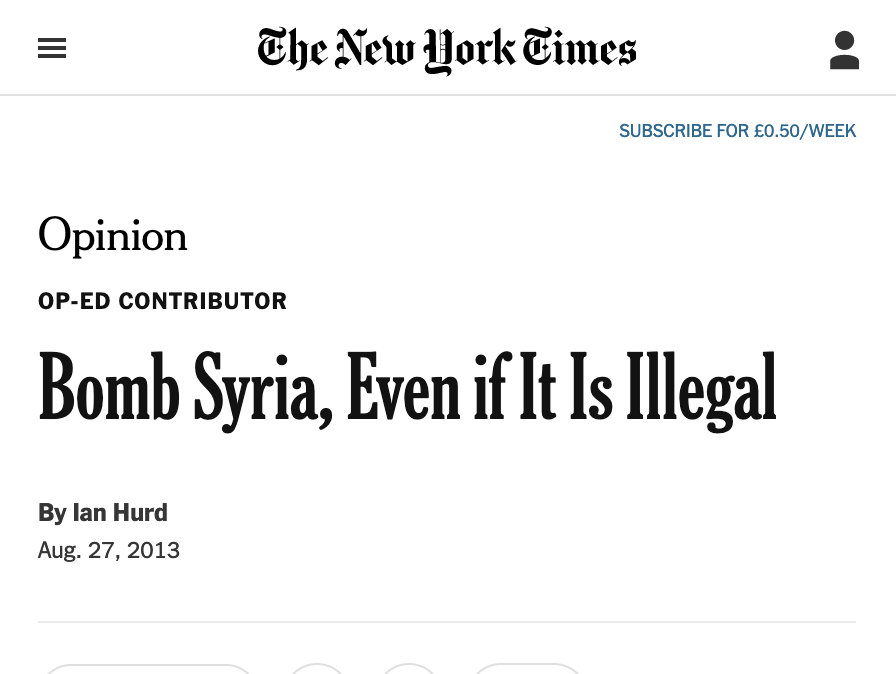 AlanRMacLeod's tweet photo. Find yourself a person who loves you as much as The New York Times loves bombing foreign countries. https://t.co/Zgn8WVf3Gp