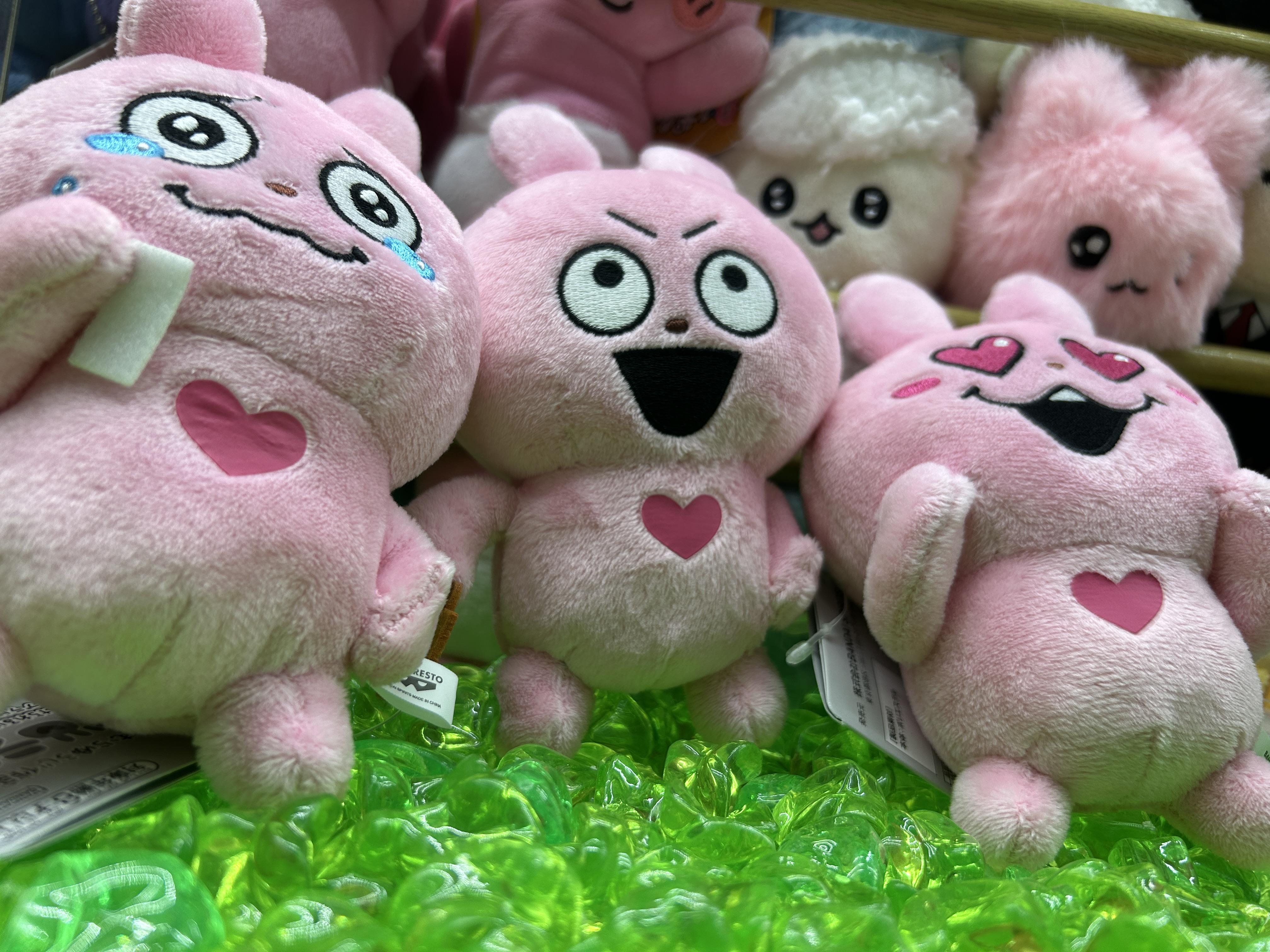 未使用タグ付き◆カバンに付けられるぬいぐるみ ラブラビット 全3種セット◆ にしむらゆうじ作品 カバンに付けられるぬいぐるみ～ラブ