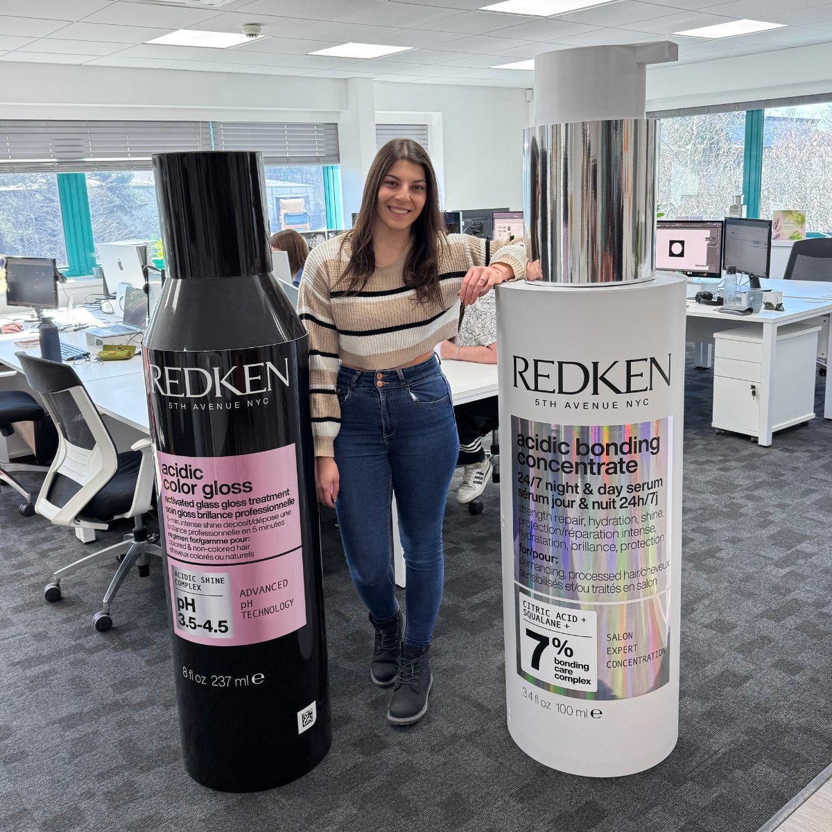 Mauveworx's tweet image. We loved creating these oversized bottles for Redken’s latest product launch. With years of experience designing and manufacturing custom point-of-sale displays, we help brands stand out, make a lasting impact and connect with customers in the crowded retail space.
#CustomDisplay