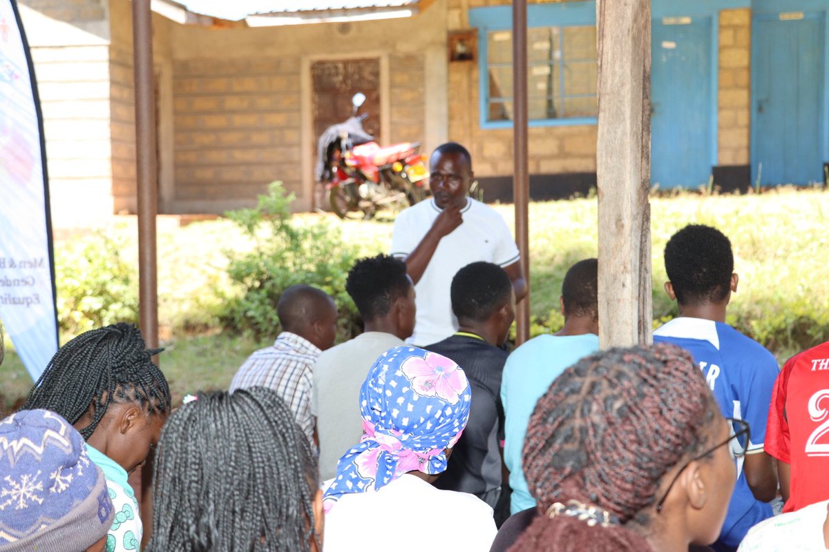 As schools close, we step in with real, honest conversations to equip our youth.
We talk responsibility. We talk choices. We talk law.
Behind every irresponsible act is a consequence that can alter a life forever.
Let’s inform, empower &amp; protect.
#SRHR #TeenPregnancy #MenEndFGM