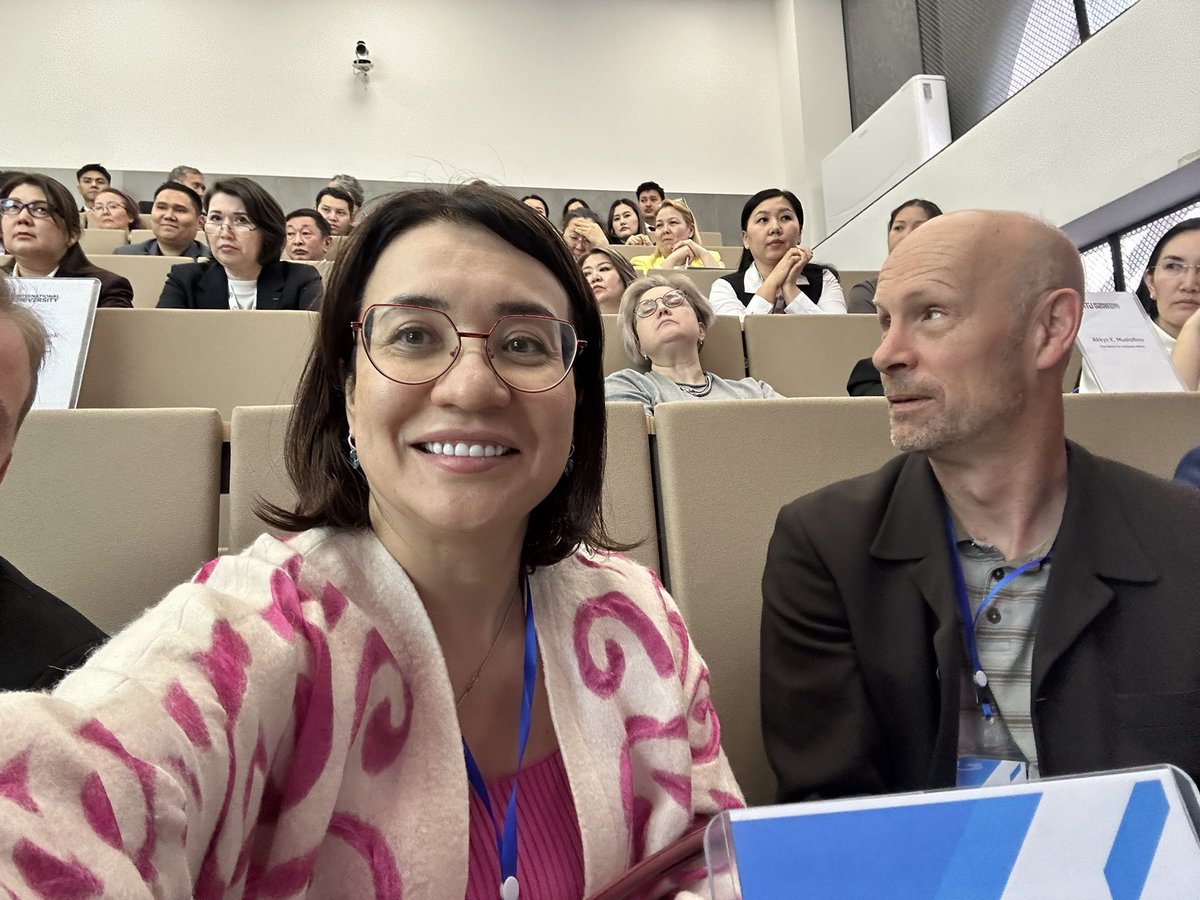 Today I’m in Almaty. What amazing spring with universities atmosphere